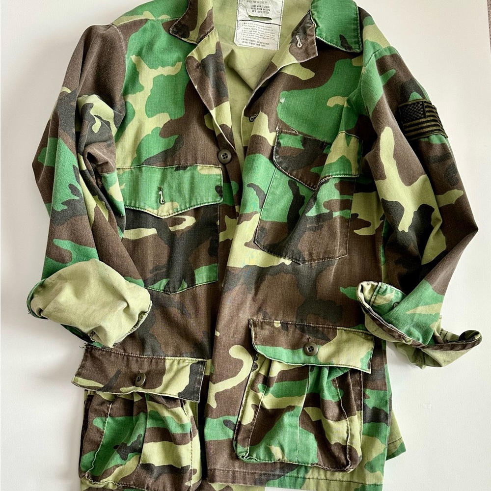 Camouflage Military Jacket